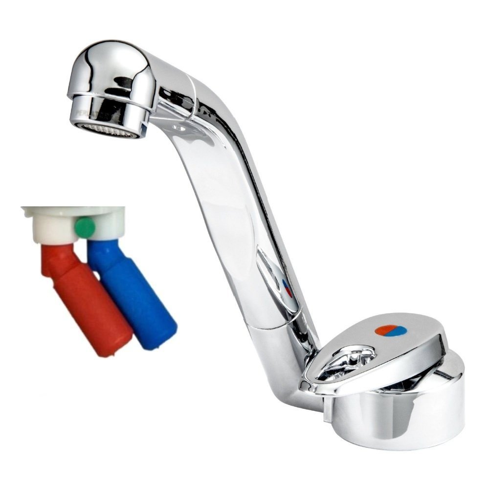 Reich Samba Caravan Mixer Tap (Chrome - Smooth Fittings)N514