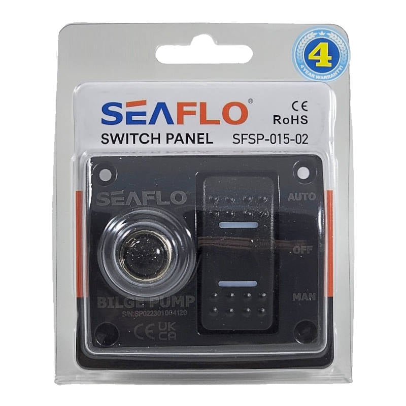Seaflo 1-Gang Switch Panel