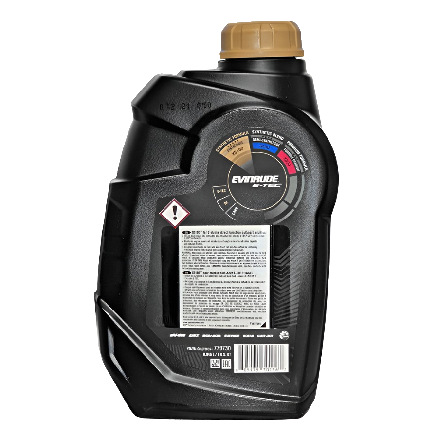 XPS Synthetic XD100 Oil for E-TEC Engines - 946ml