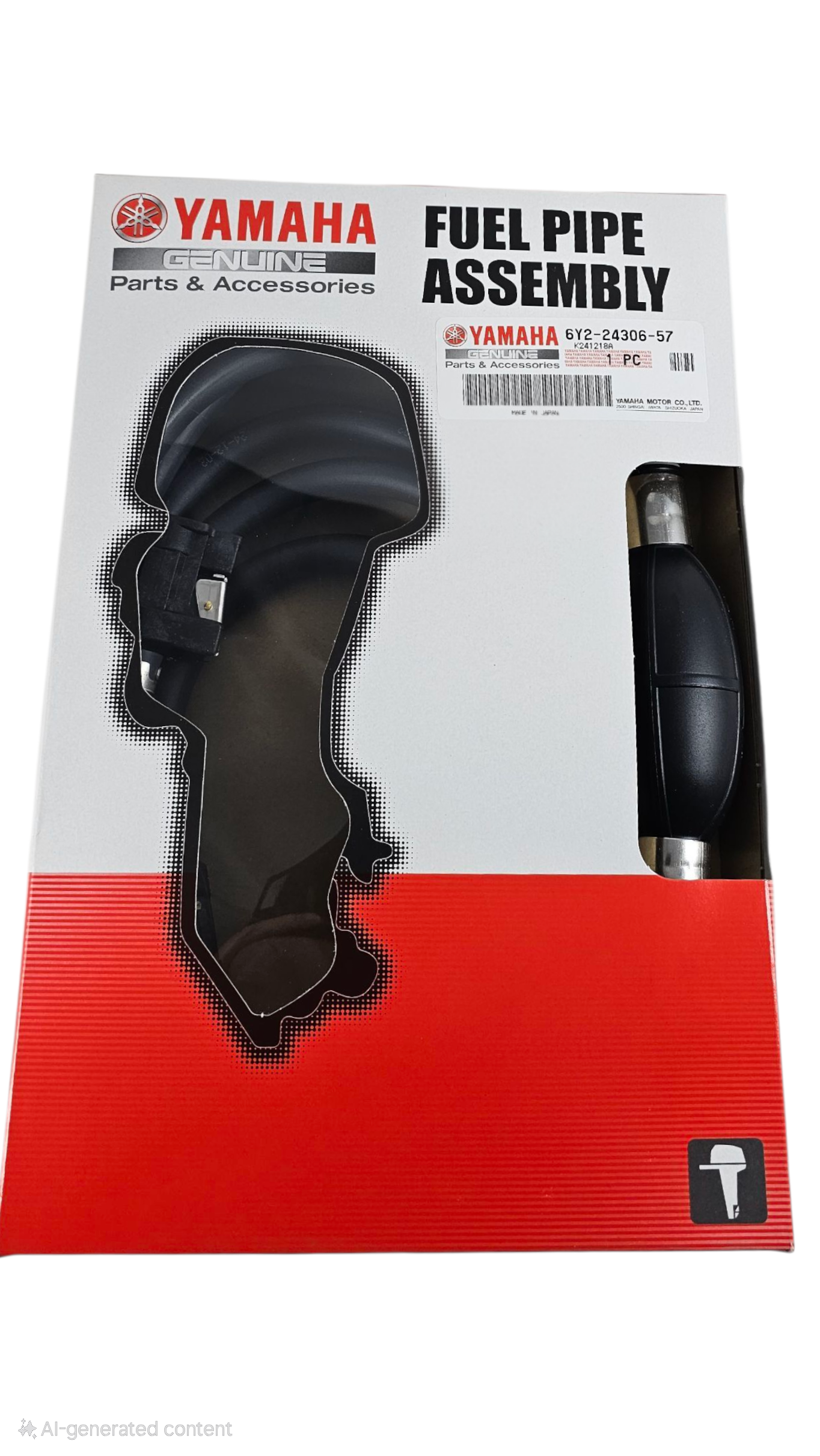 Yamaha Outboard Genuine 8mm Fuel Line  62Y-24306-57