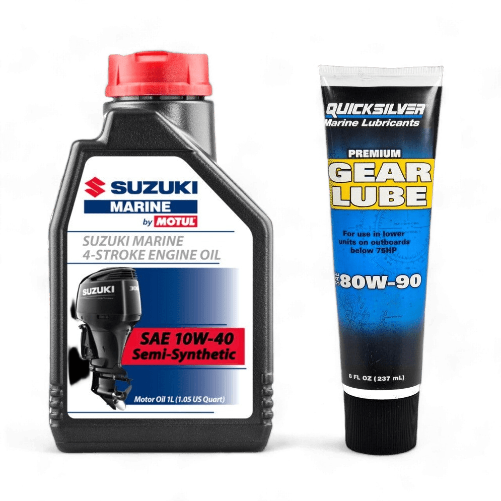 10W-40 Engine Oil Suzuki Outboard Bundle