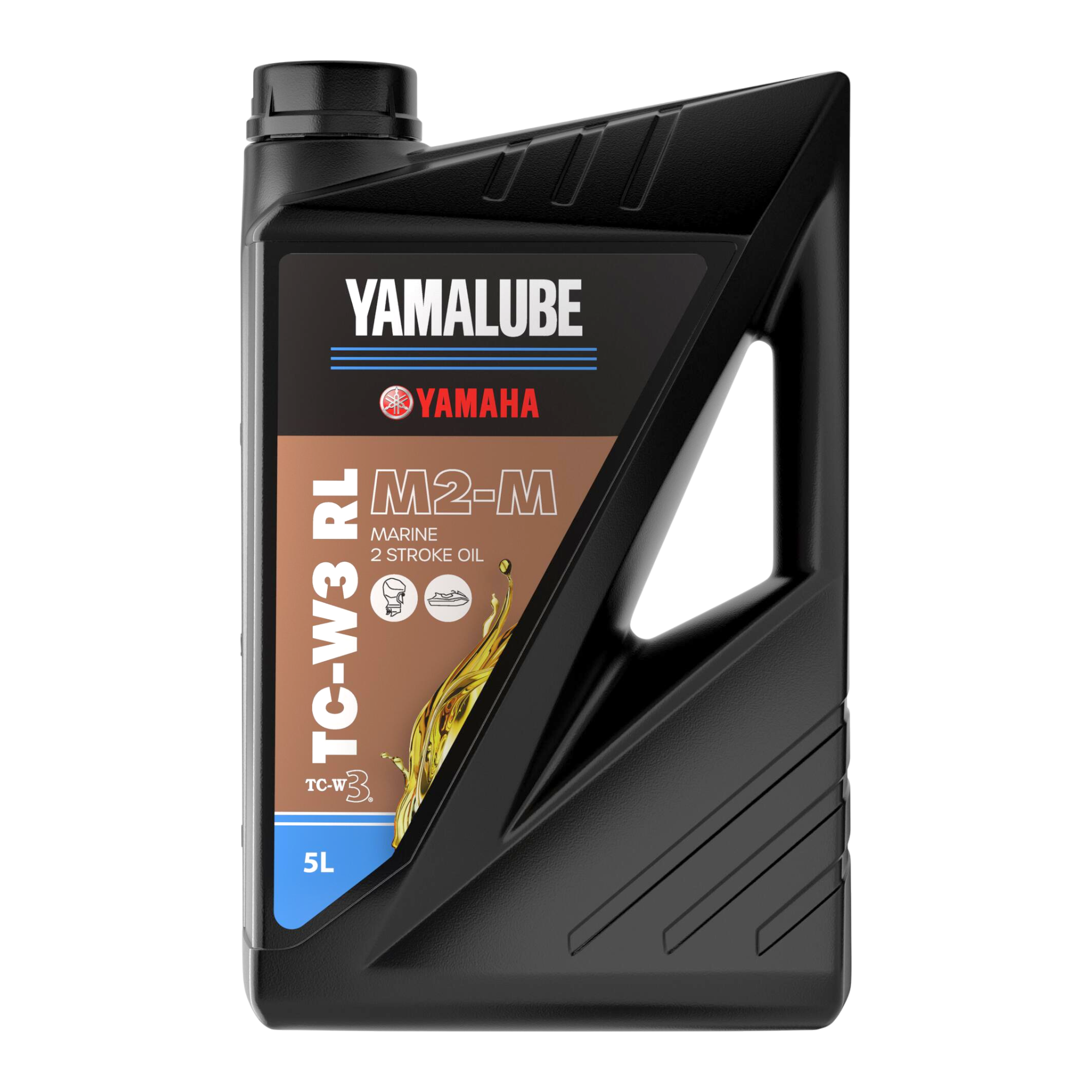 Yamalube®  Marine 2 Stroke Oil M2-M - 5 Litre