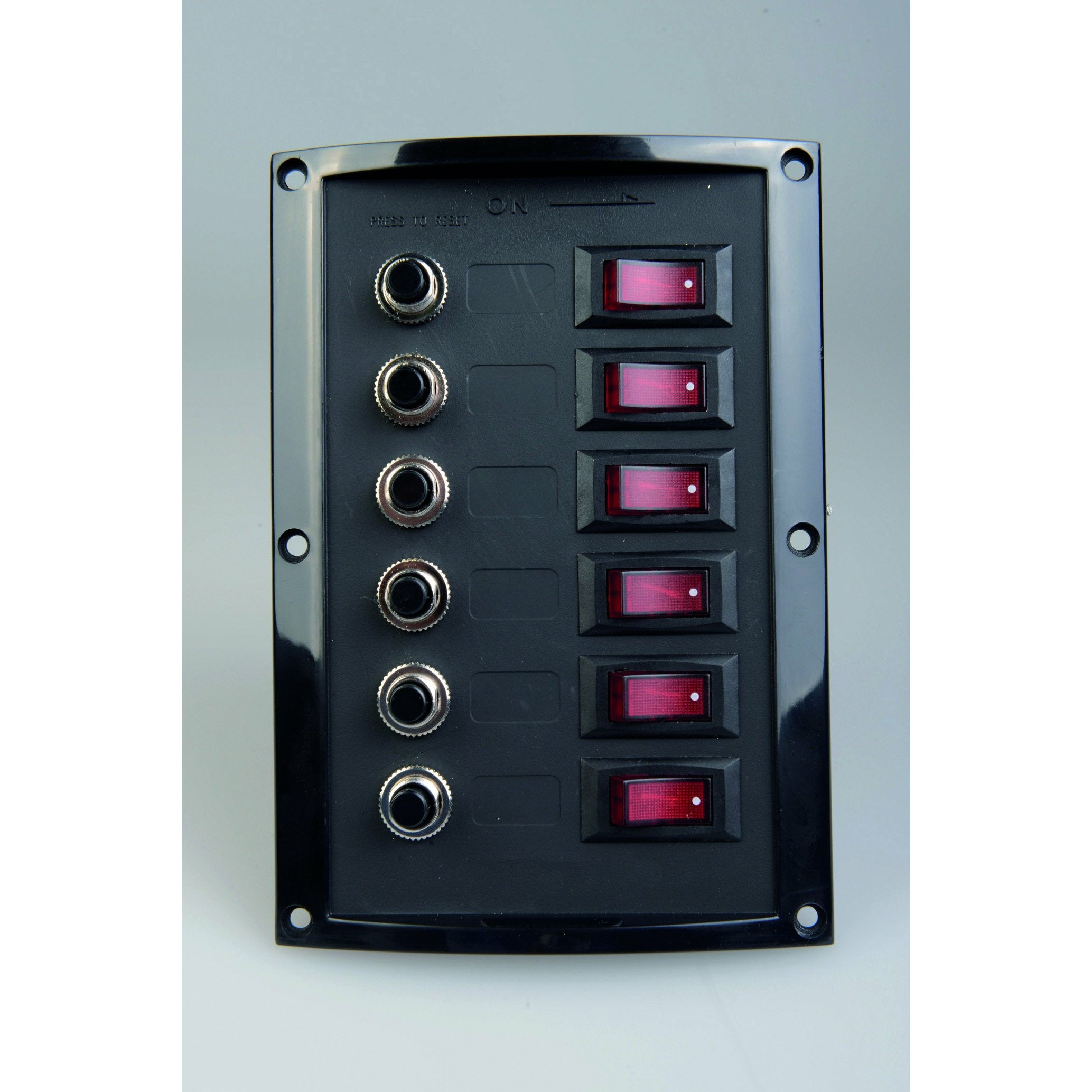 Talamex Switch Panel Circ.Br.Black 14577046