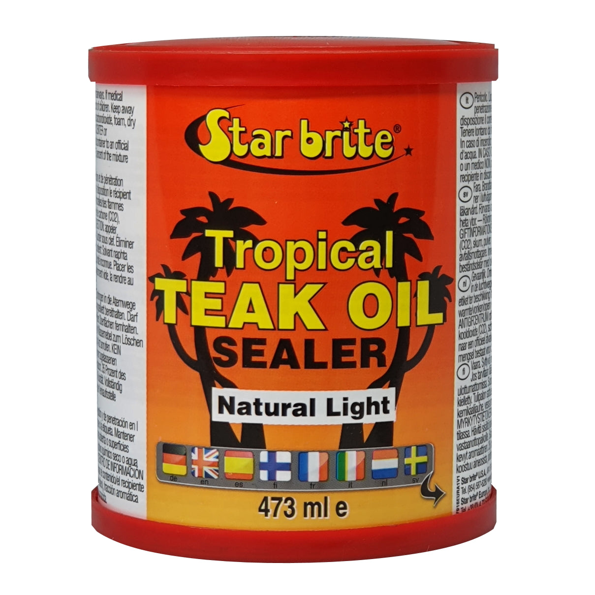 Star Brite Teak Oil Sealer, Natural Light