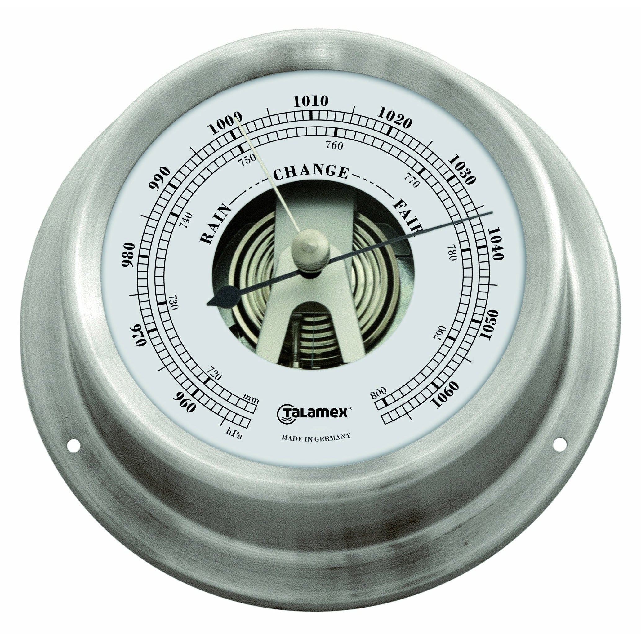 Talamex Barometer Stainless Steel 125/100MM 21421146