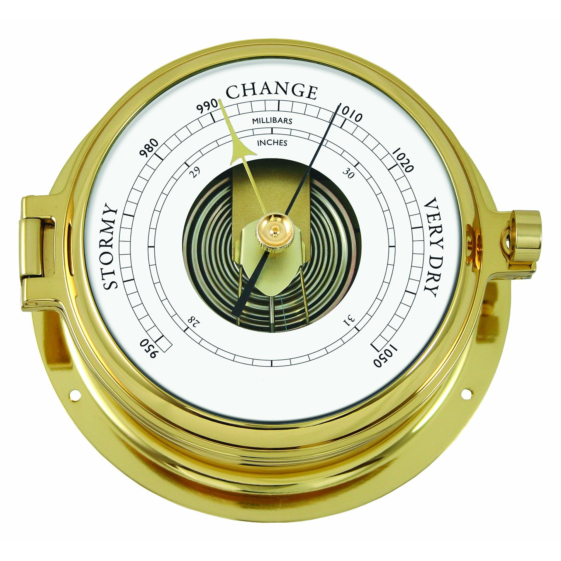 Talamex Barometer Mass. Brass 160/120MM 21421172