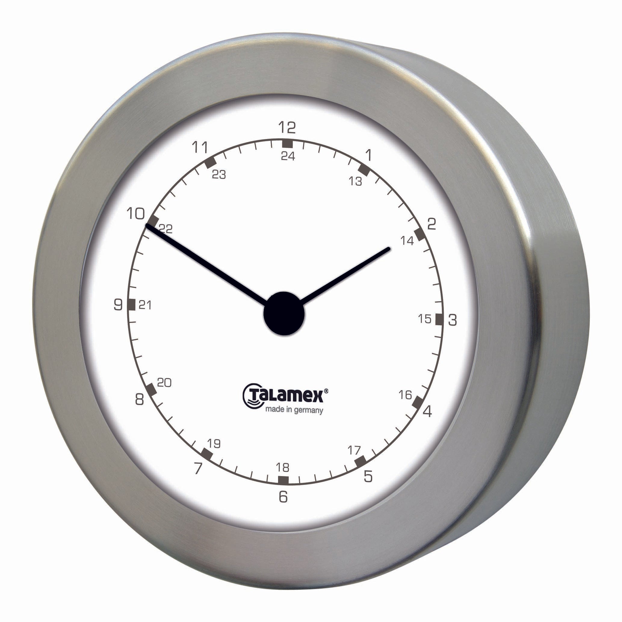 Talamex Clock Stainless Steel 100MM 21421195