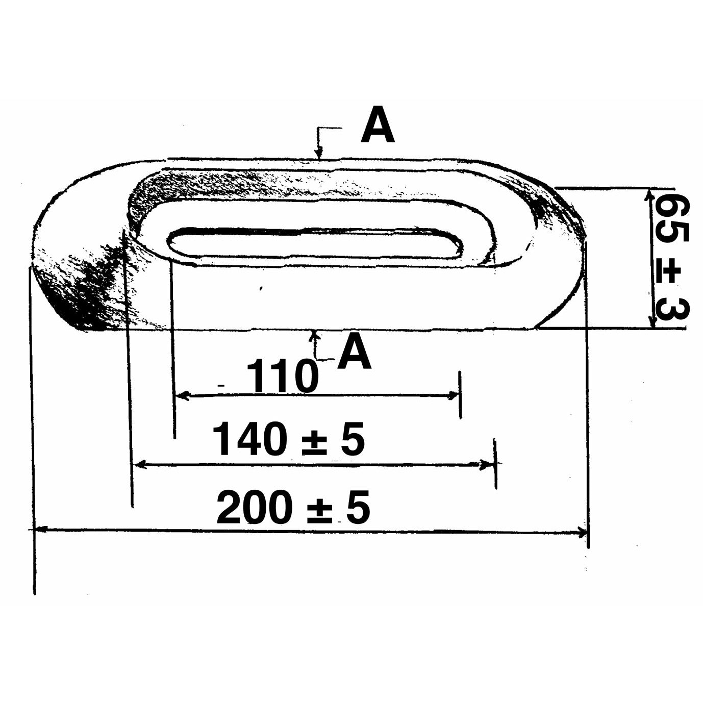 Talamex Zinc Alloy Anodes 1,2Kg 45800014