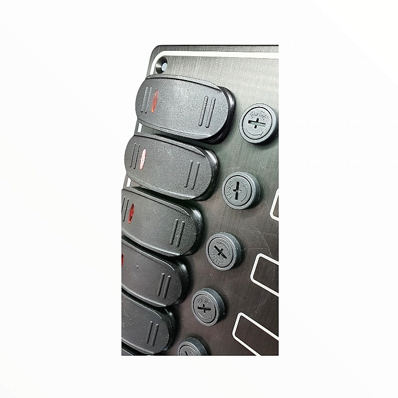 12V 6 Gang Car Boat Switch Panel Waterproof Auto Fuses With LED Indicators Rocker IP68, Rocker Switches - Canada 12V 6 Gang Car Boat Switch Panel Waterproof Auto Fuses With LED Indicators Rocker IP68, Rocker Switches - Canada