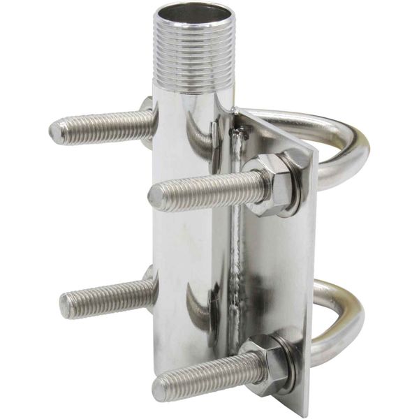 Heavy Duty Vertical Antenna Base (Stainless Steel)