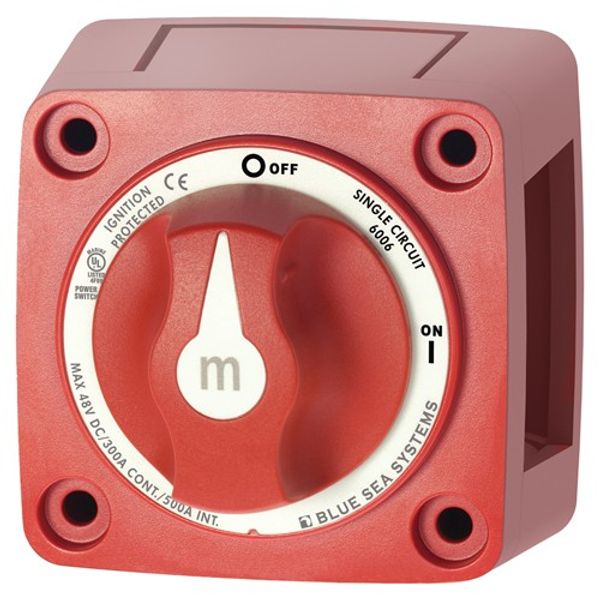 Mini Switch On/Off with Knob 300A, Blue Sea