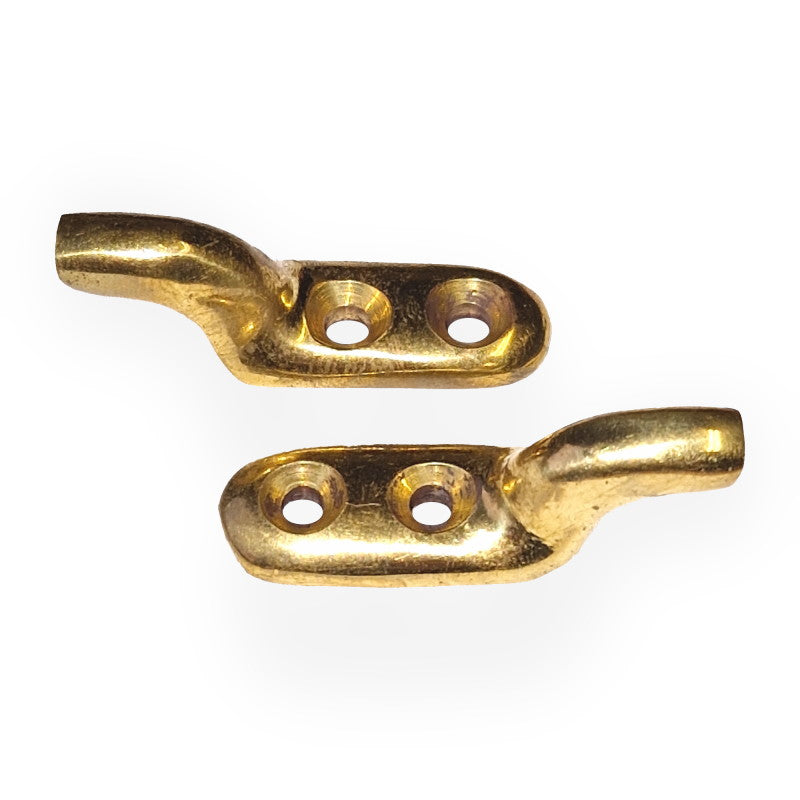 Small Brass Cleats (Pack of 2)