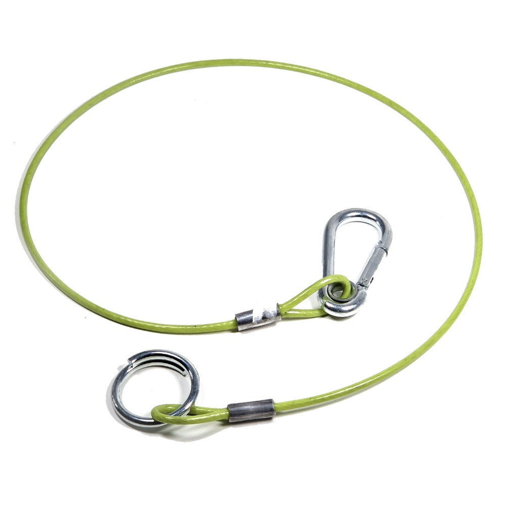 Hi-Vis Green PVC Coated Breakaway Cable