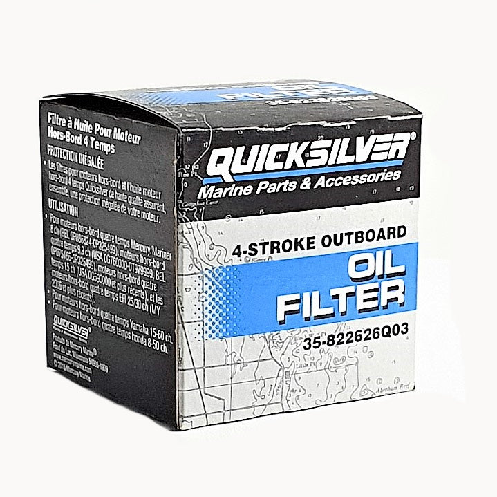 Mercury Mariner Quicksilver Oil Filter - 35-822626Q03