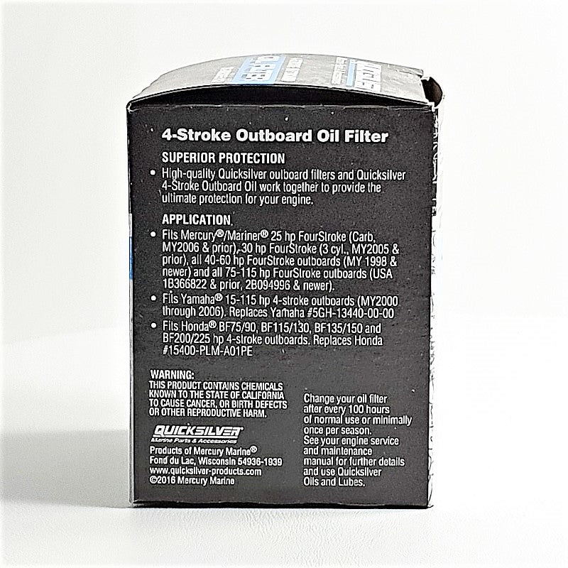 Quicksilver Oil Filter 35-8M0162830 (Mercury/Mariner)