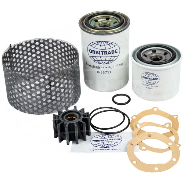 Service Kit for Yanmar Engines 4JH2, 4JH3 & 4JH4, 8-10050