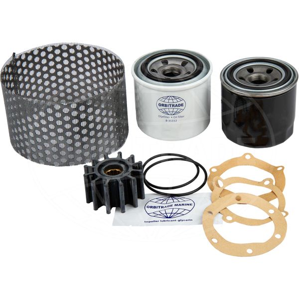 Service Kit for Yanmar Engines 4JH/2/3/4 and 4JHE, 8-10060