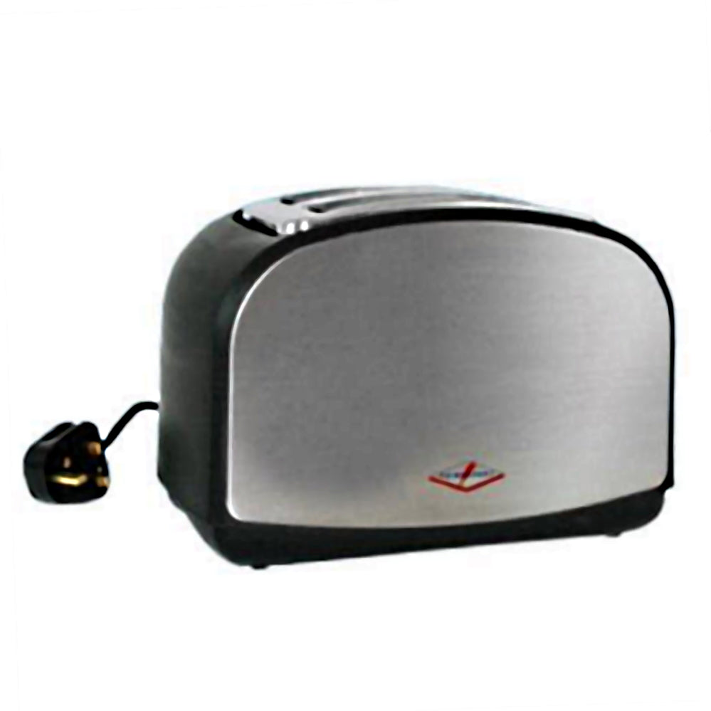 Powerpart 2 Slice Toaster - Chrome