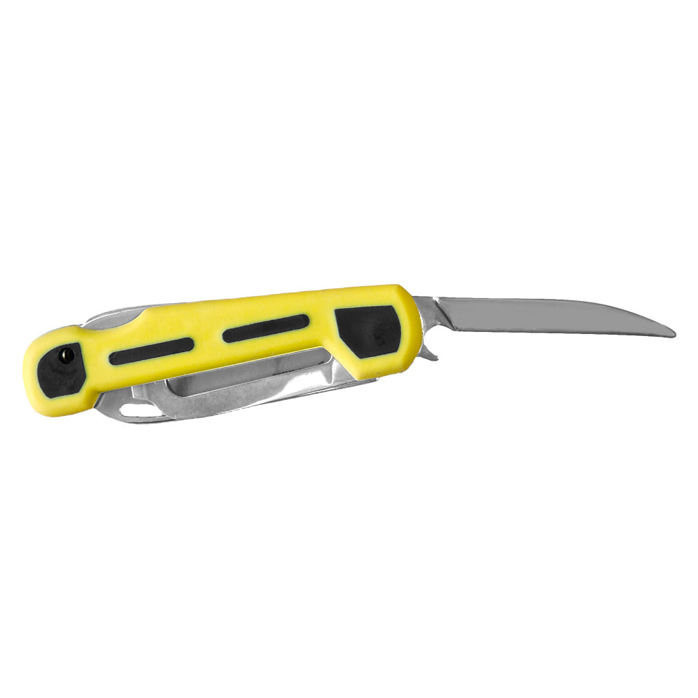 Skipper's Locking Knife - Yellow / Black