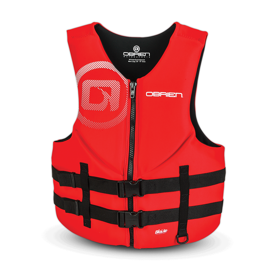 Men's Traditional Life Jacket, O'brien Red